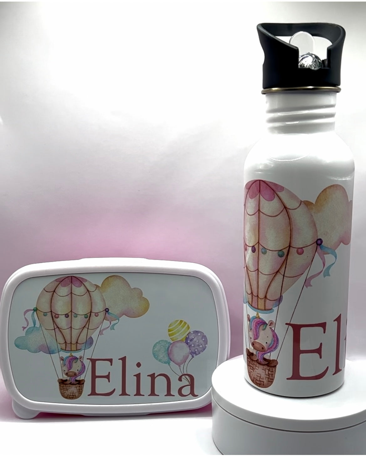 Brotdose mit Trinkflasche (im Set)